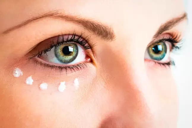 how to remove wrinkles under the eyes